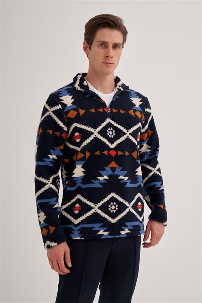 Cazador Dik Yaka Erkek Sweatshirt 26KC52440