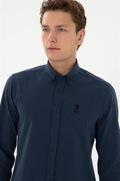U.S Polo Assn. Erkek Dokuma Gömlek