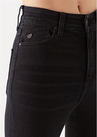 Mavi Acaip Dark Smoke Str Kadin Pantolon