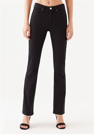 Mavi Molly Black Str Kadın Pantolon