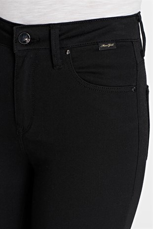 Mavi Tess Black Gold Kadın Pantolon
