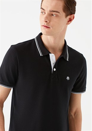 Mavi Polo  Siyah Erkek T-Shirt