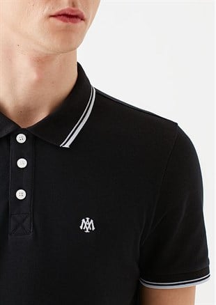 Mavi Polo  Siyah Erkek T-Shirt