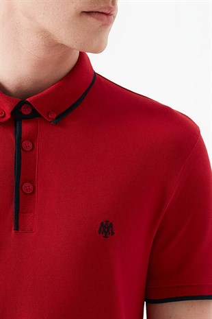 Mavi Polo Erkek Tişört Kırmızı 062373-28441