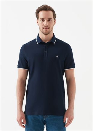 Mavi Tee Total Eclipse Erkek Polo T-shirt