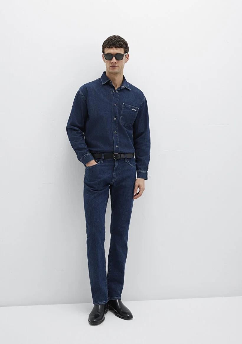 Mavi Martın Deep Used Mavi Black Erkek Jean 0037890982