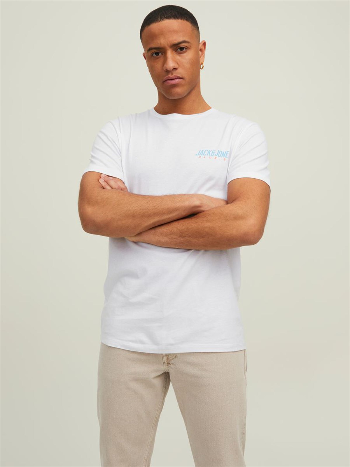 Jack&Jones Jcoclub Small Tee Ss  Erkek T-Shirt 12213762