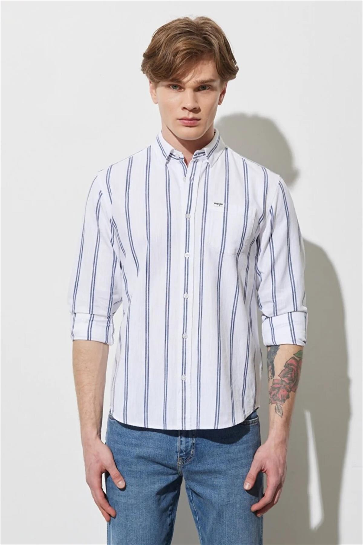 Wrangler Uzun Kollu Gömlek W231585100