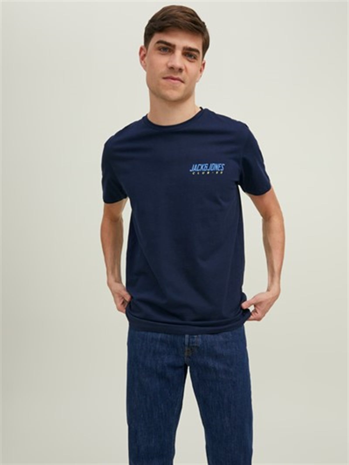 Jack&Jones Jcoclub Small Tee Ss  Erkek T-Shirt 12213762
