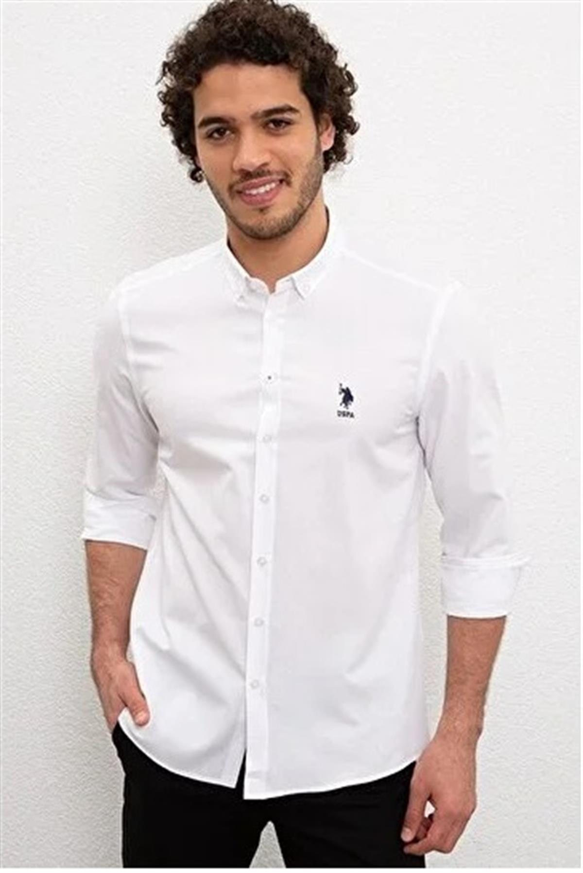 U.S. Polo Assn. Trapa Erkek Dokuma Gömlek G081GL004.000.1450193.VR049