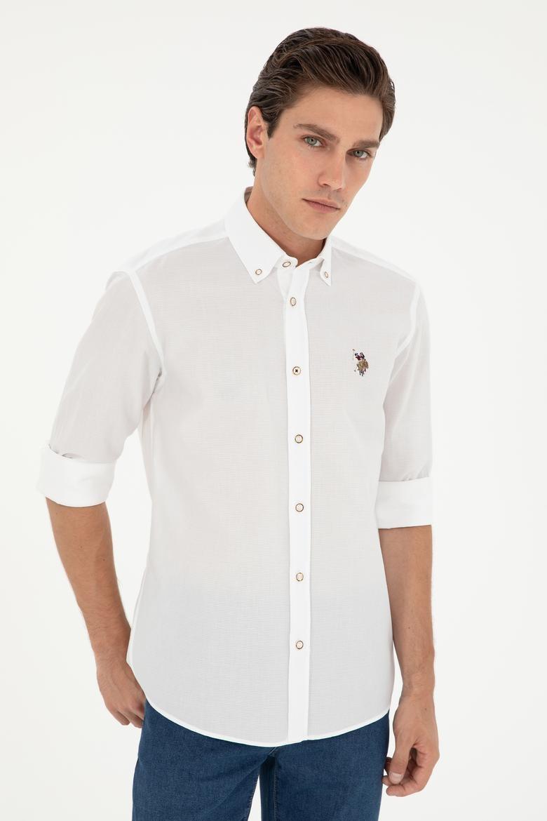 U.S. Polo Assn. Erkek Dokuma Gömlek 1962092