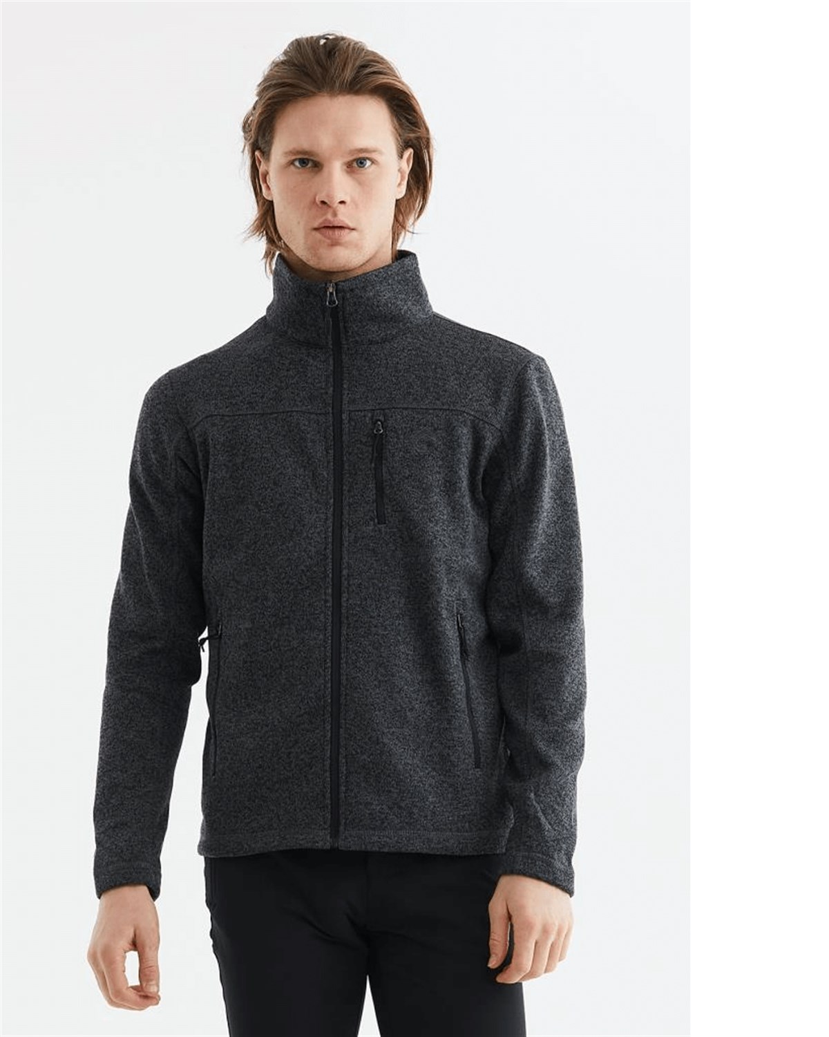 Panthzer Halifax Sweatshirt  Men Grey Melange
