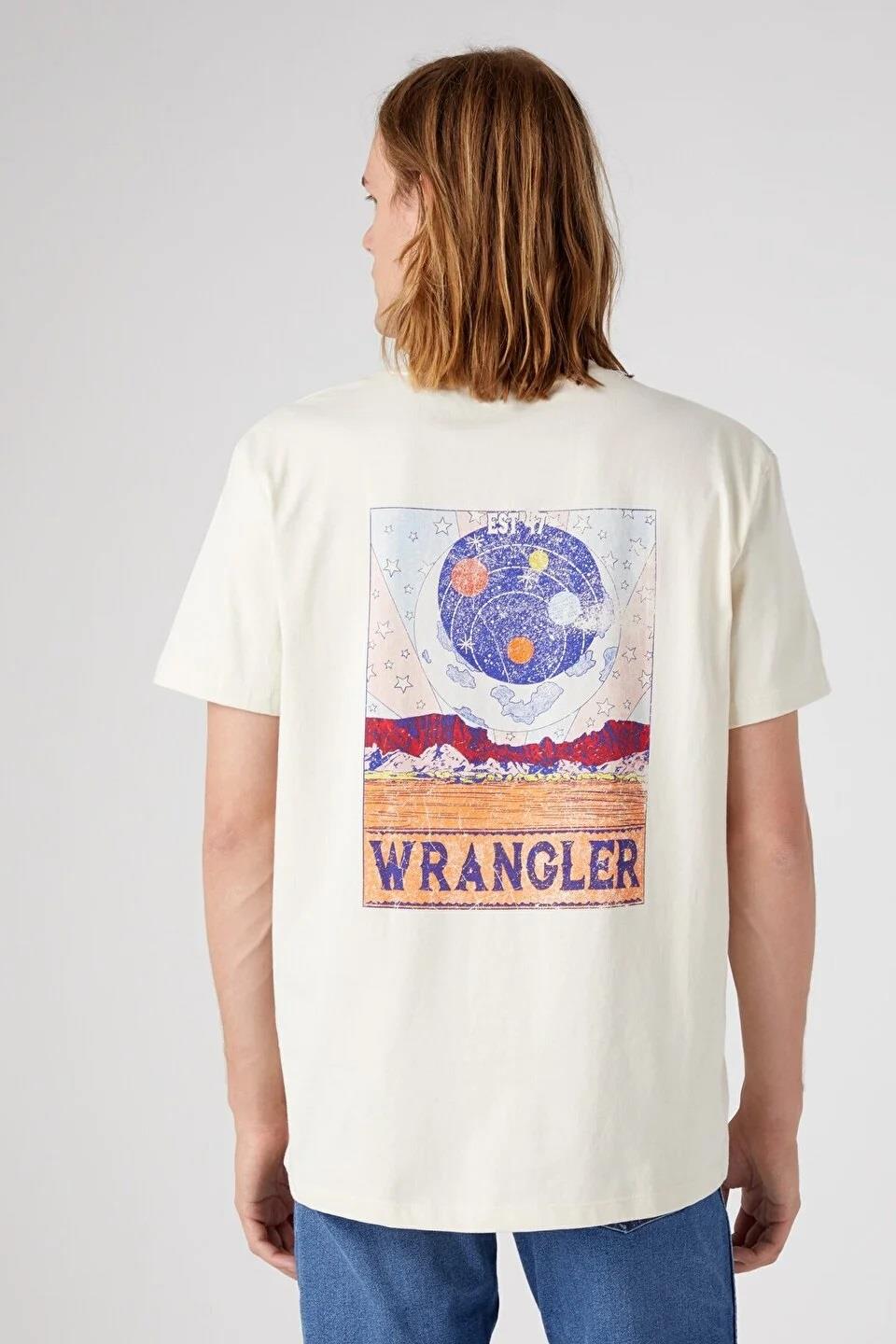 Wrangler Bisiklet Yaka T-shirt W7BSEEC23