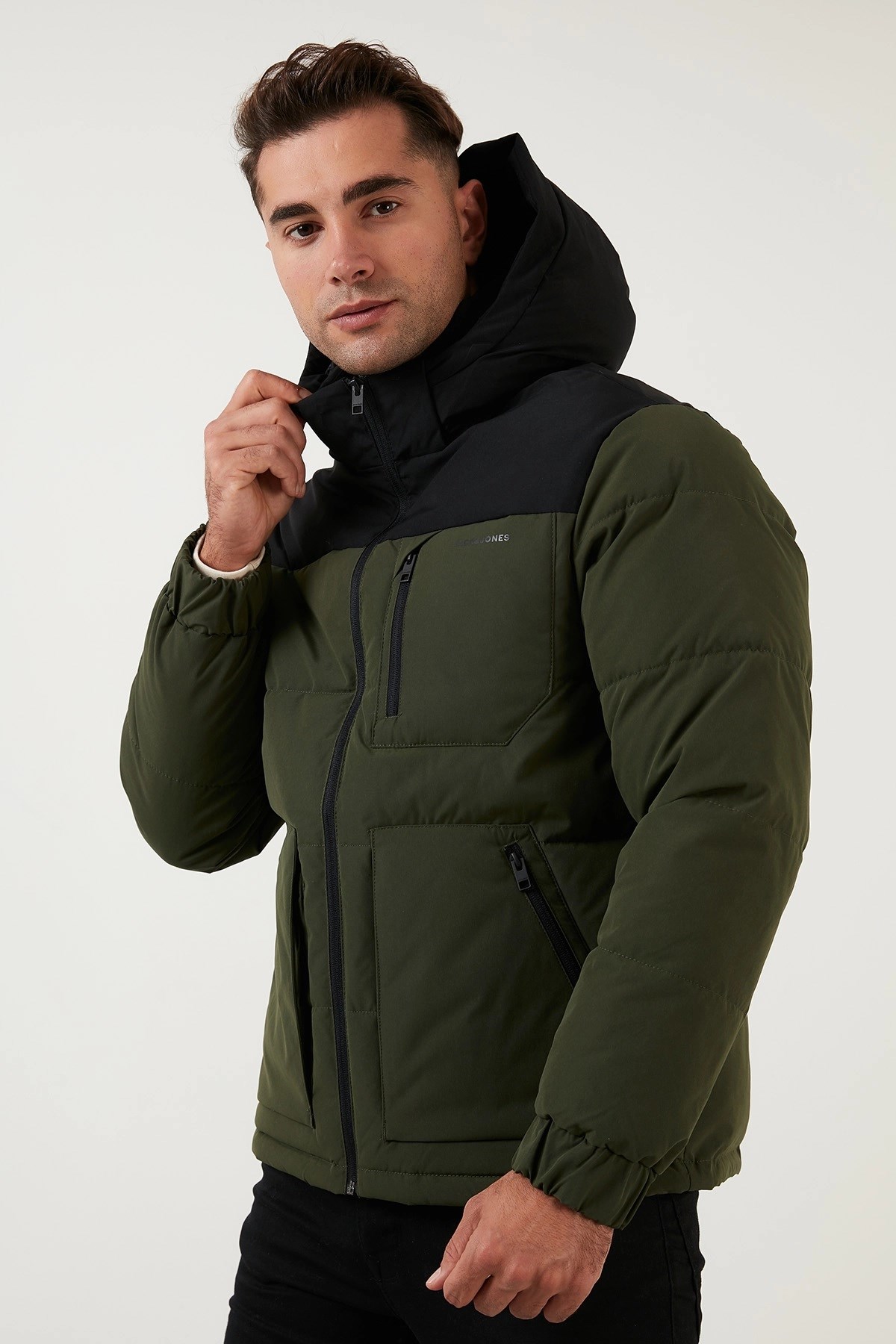 Jack&Jones Jcootto Puffer Sn Erkek Mont 12214648