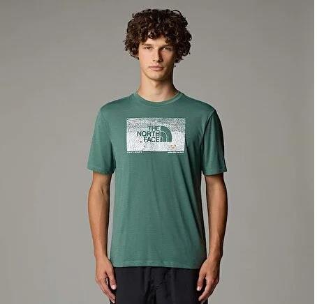 The North Face M Foundatıon Abstract Graphıc Tee Erkek T-Shirt NF0A8BQVHCH1