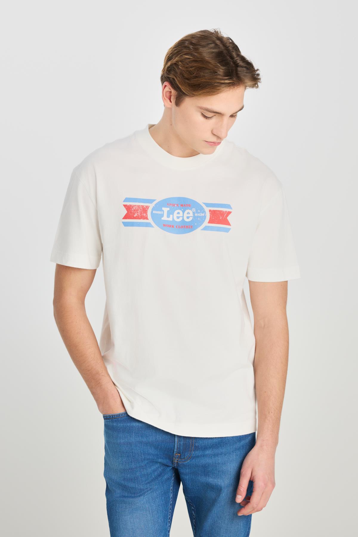 Lee Relax Fit Grafik Baskılı Erkek T-shirt L2510146104