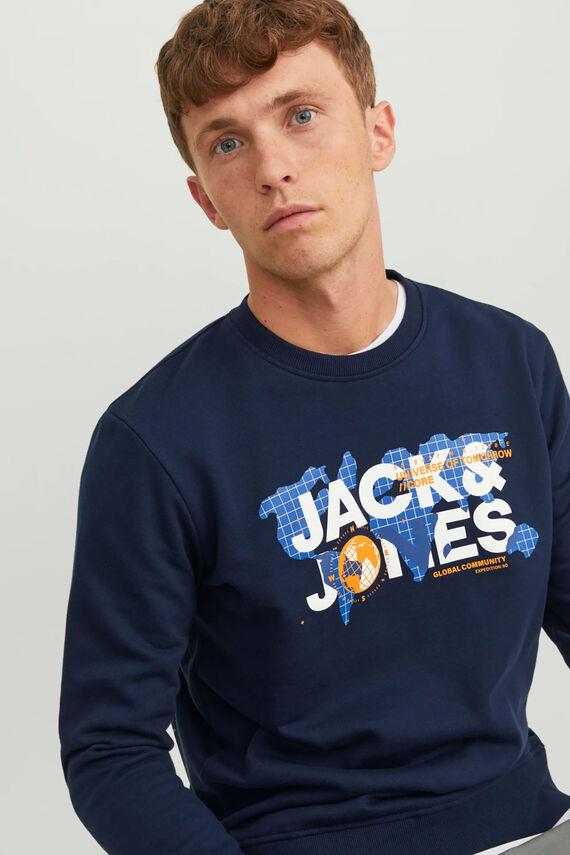 Jack&Jones Core Jcodust  Erkek Sweatshirt 12240211