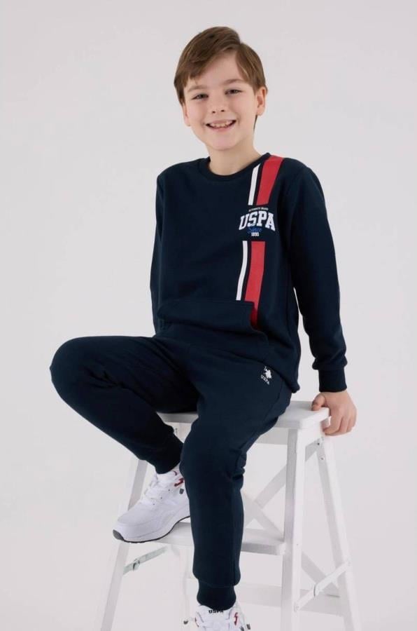 U.S. Polo Assn Kids Erkek Çocuk Eşofman Takımı US2200-4