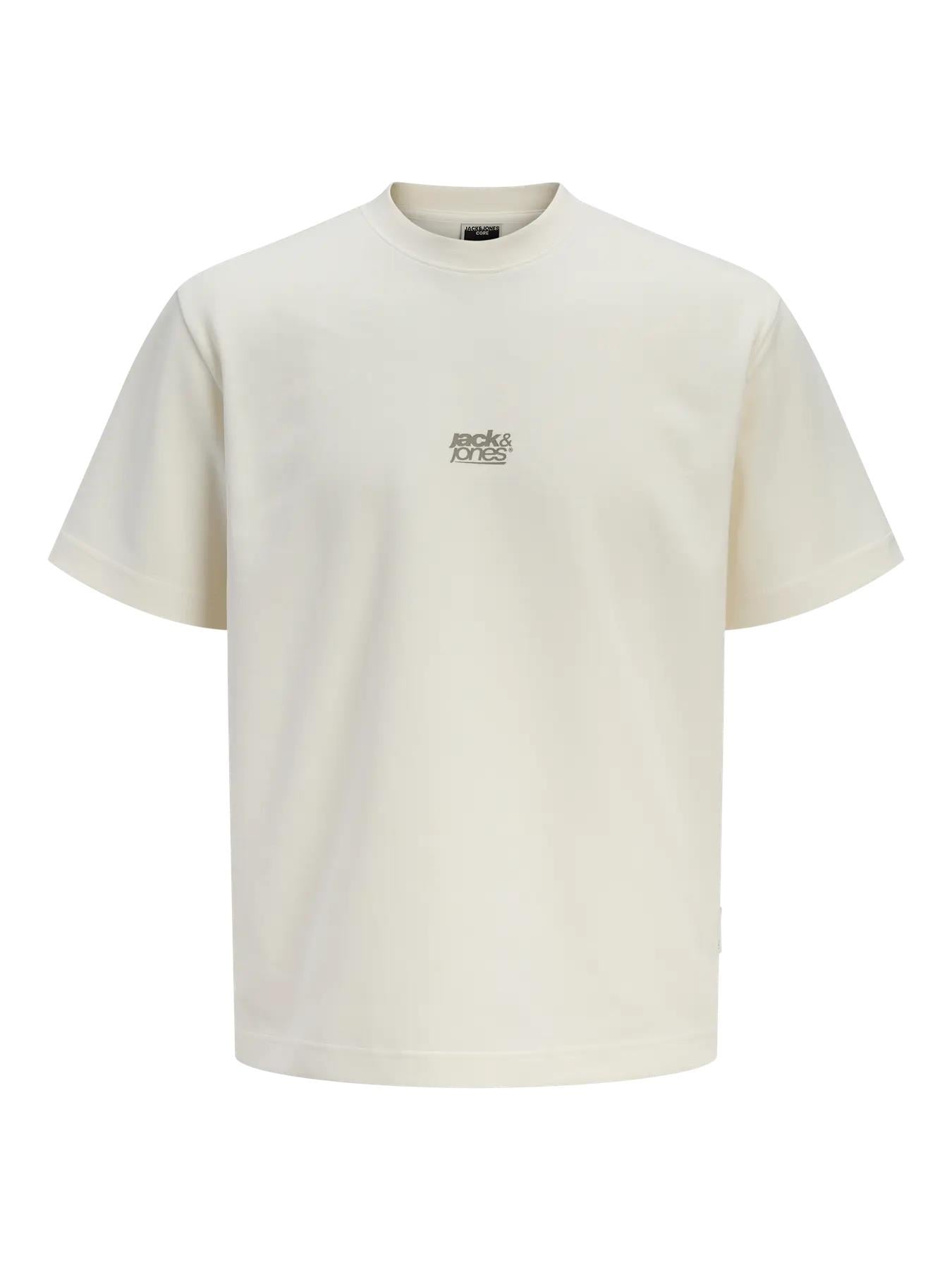 Jack Jones Jocbreeze Front Prınt Tee SS Crew Erkek T-shırt-12298989