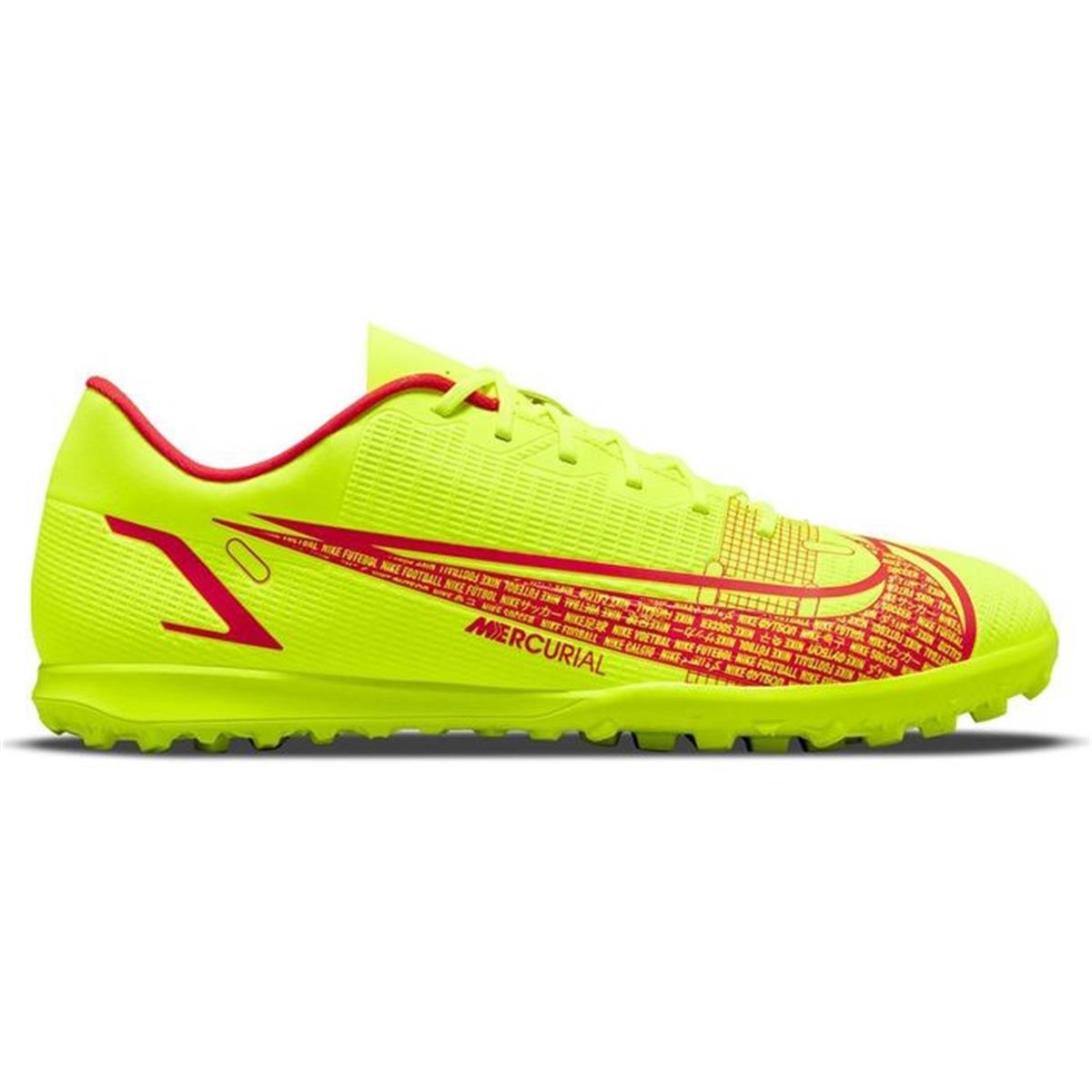 Nike Mercurial Vapor 14 Club Tf Unisex Neon Sarıi Halı Saha Ayakkabısı CV0985-760