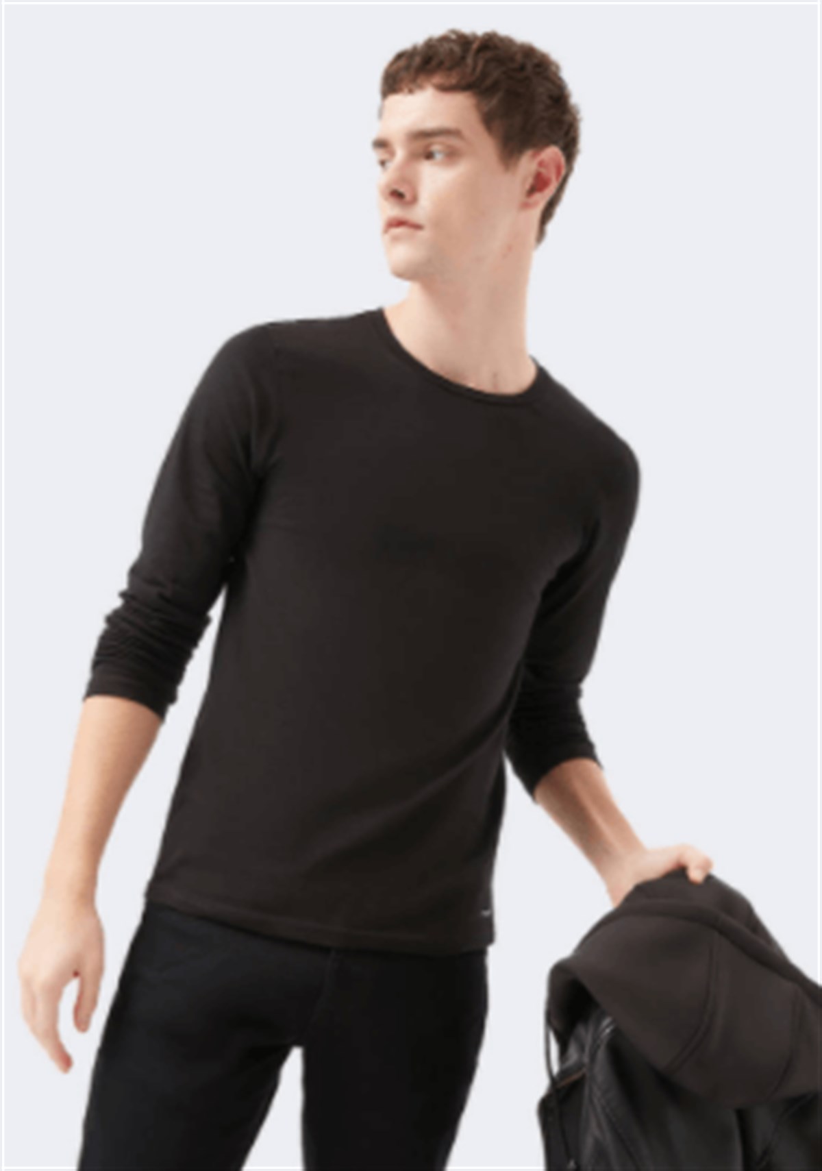 Mavi Uzun Kol Erkek  Sweatshirt 062477-27062