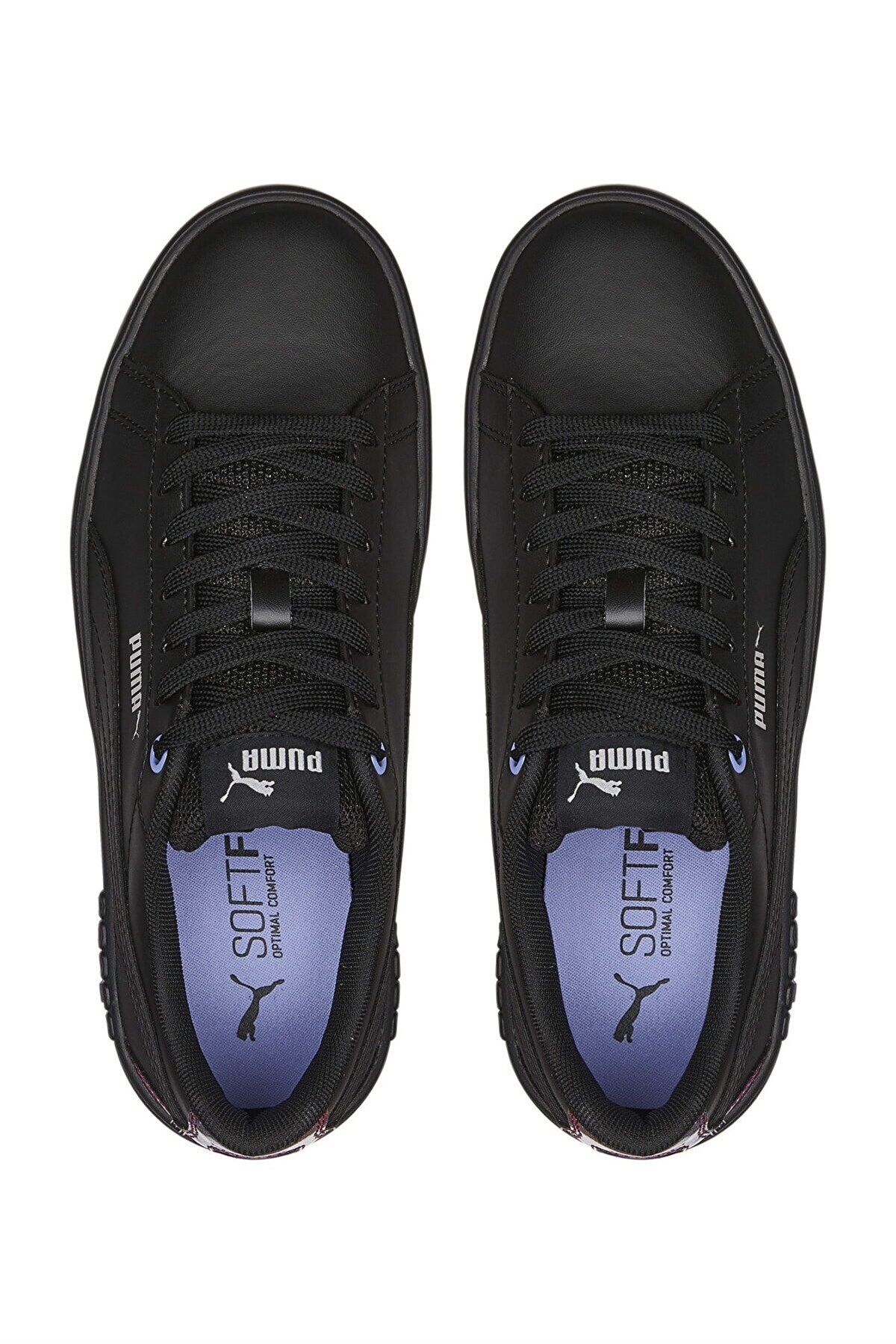 Puma Smash Platform v2 Night Out Puma Black Kadın Günlük Ayakkabı 38641102