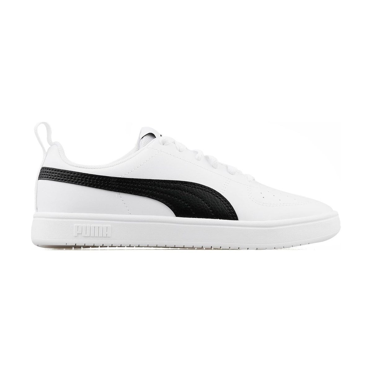 Puma Rickie Jr Puma White-Puma Black Kadın Günlük Ayakkabı 38431103