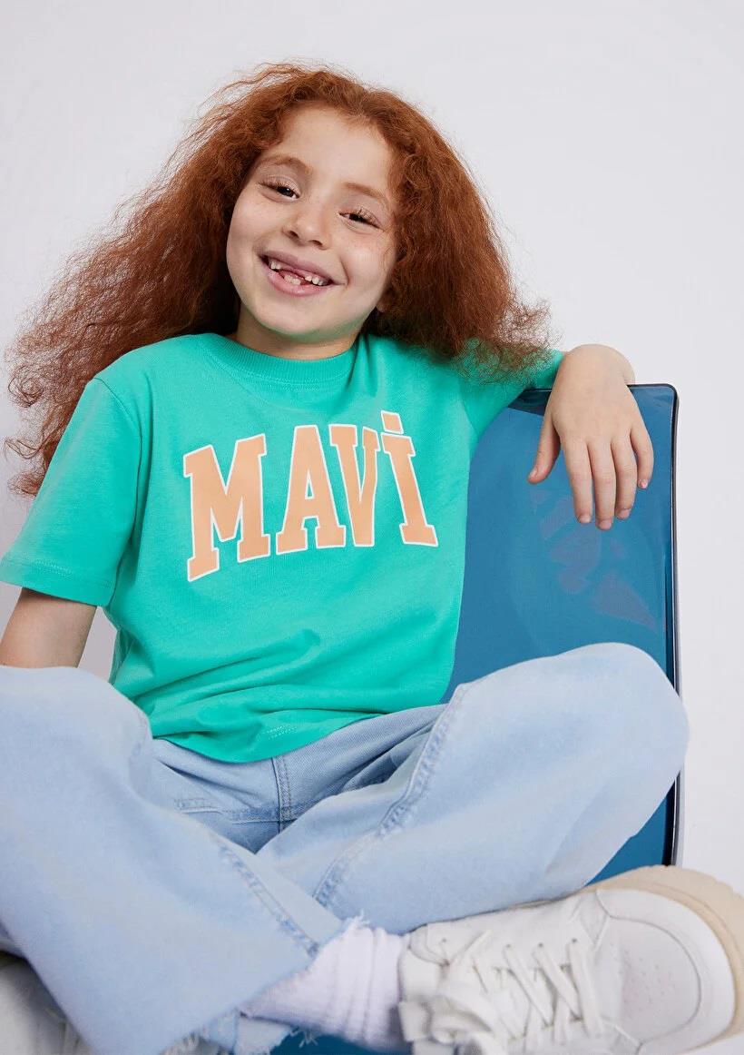 Mavi Logo Çocuk T-shirt