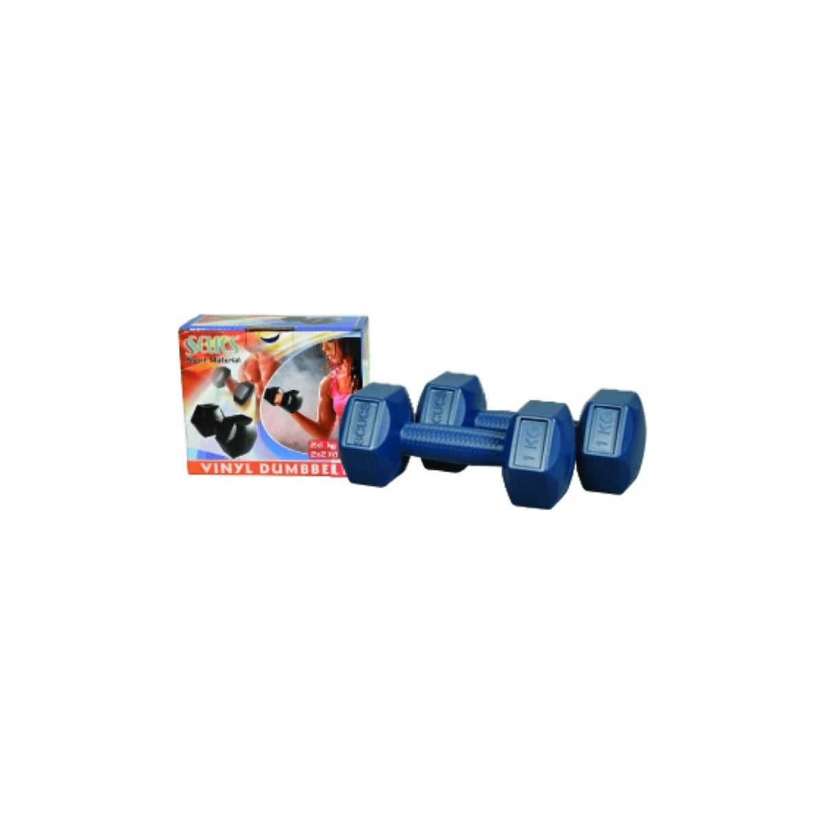 Scucs 1 Kg Plastik Dambıl