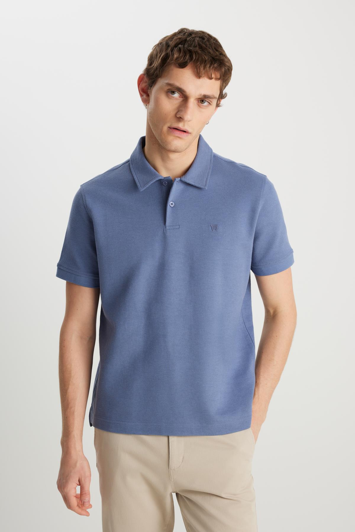 Wrangler Erkek Regular Fit Polo Erkek T-shirt