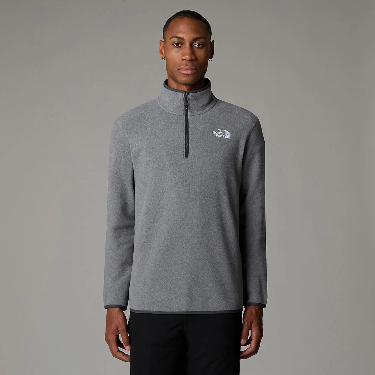 The North Face M 100 Glacıer 1/4 Zıp Erkek Yarım Fermuarlı Polar NF0A855W4HJ1