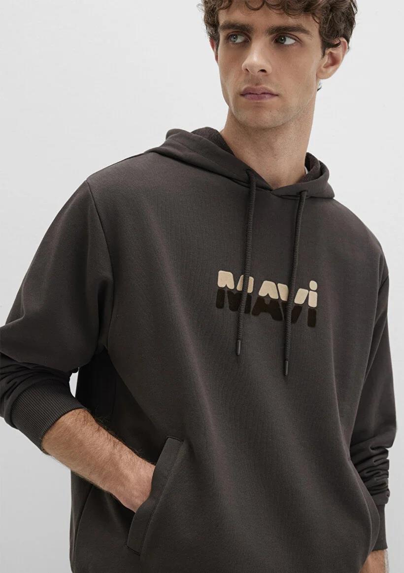 Mavi Mavi Kapüşonlu  After Dark Erkek Sweatshirt 0S10395-70219