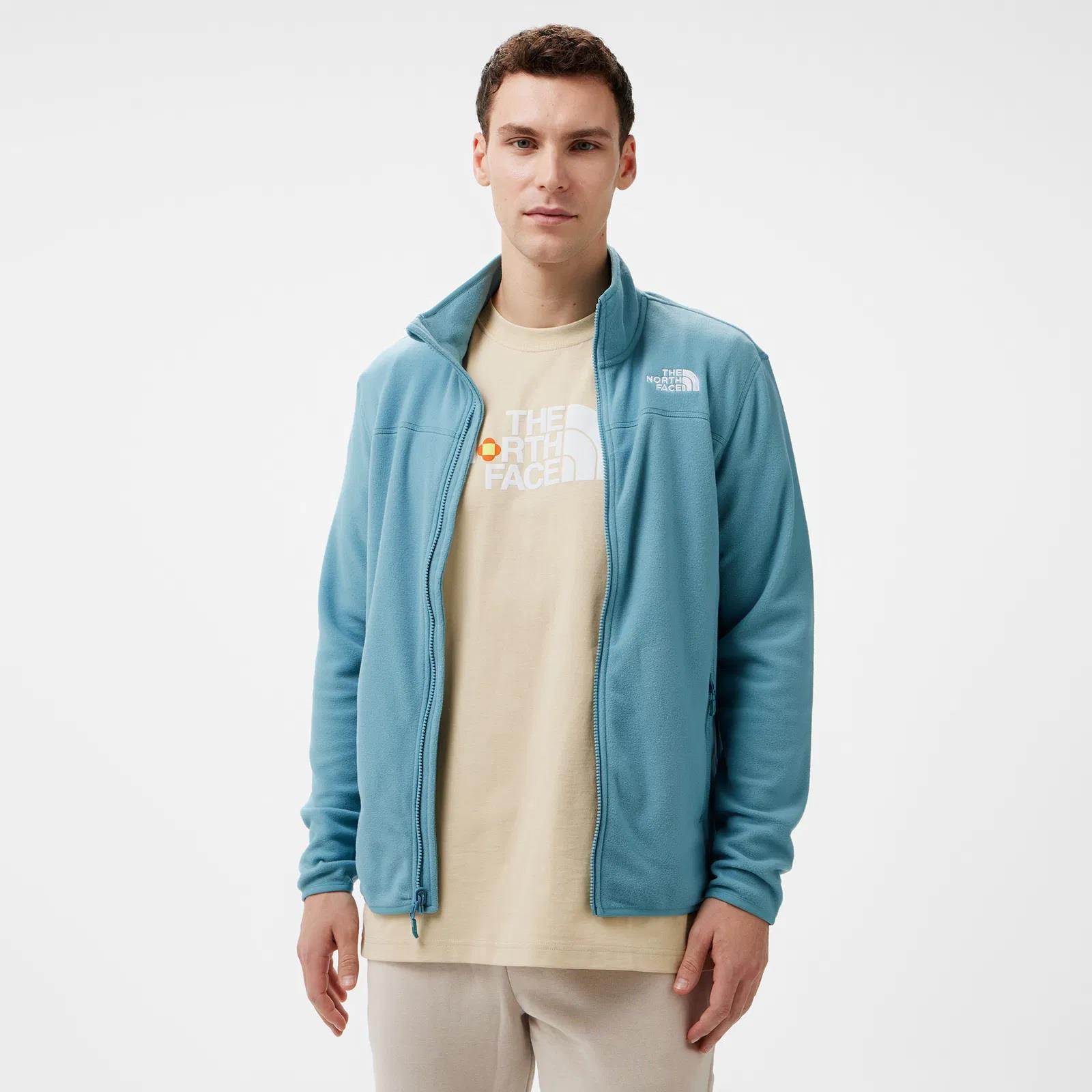 The North Face M 100 Glacıer Full Zıp  Erkek Mont NF0A855X1OM1