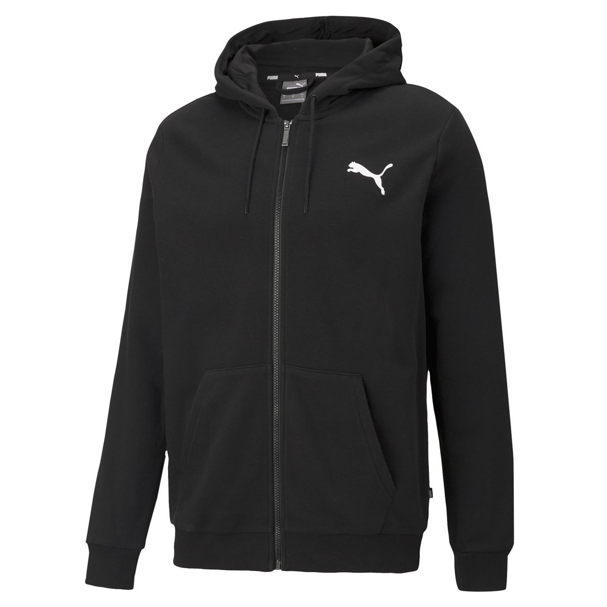 Puma Ess Small Logo Fz Hoodie  Puma Black-C Erkek Sweatshırt 58670451