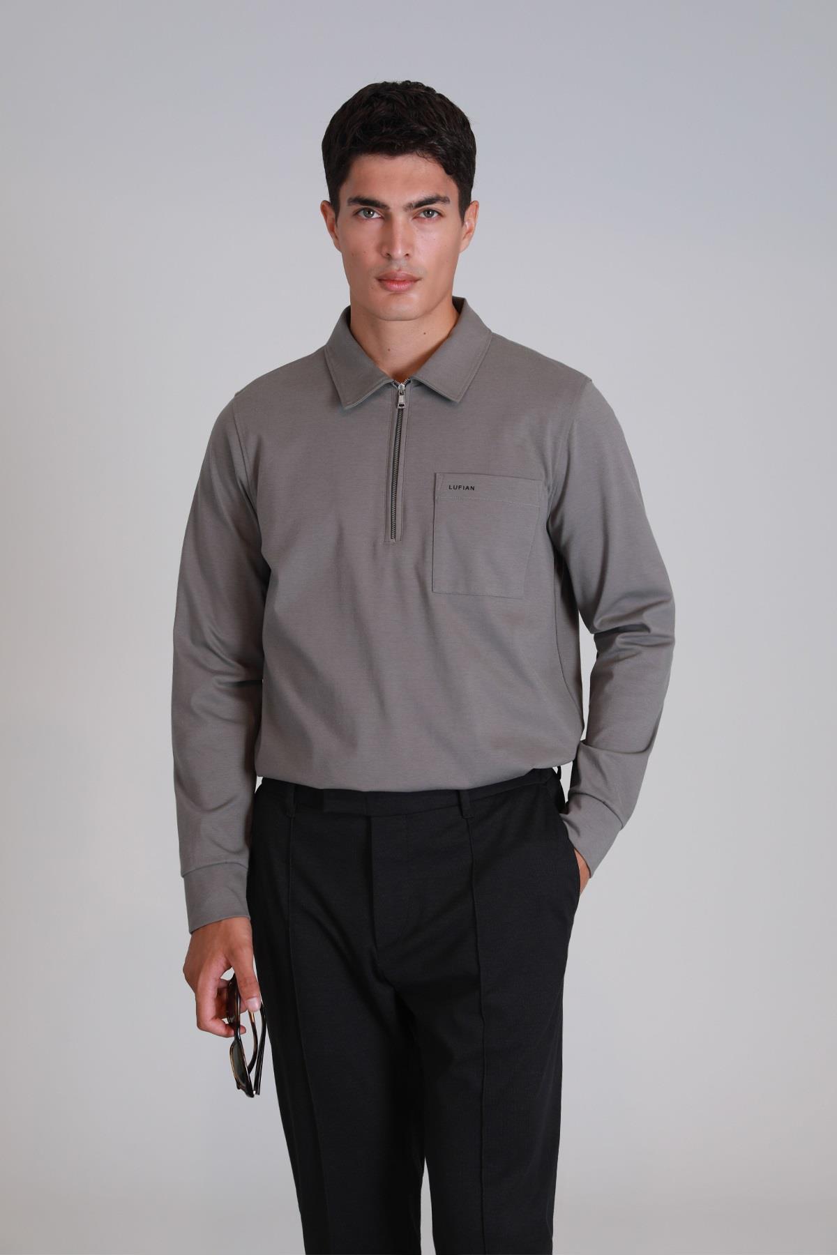 Lufian Tardu Erkek Sweatshirt Lacivert 112030155