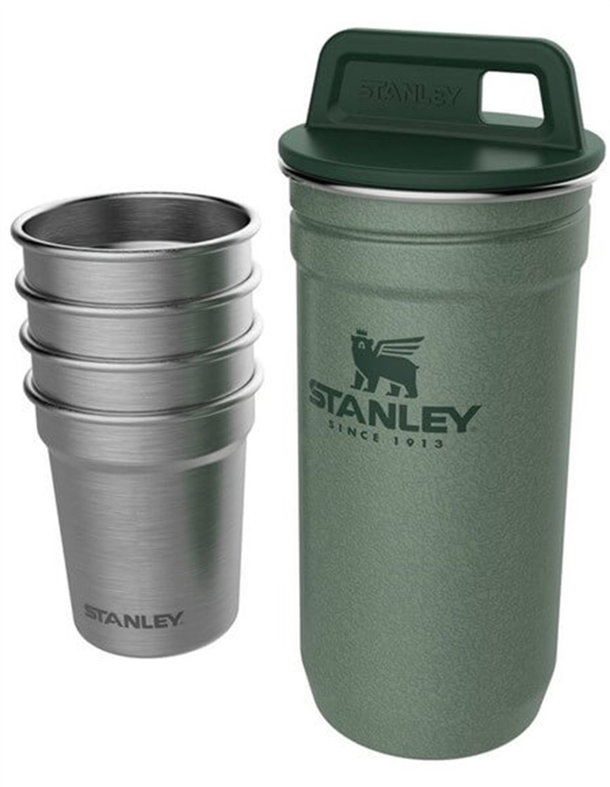 Stanley Adventure Çelik Shot Bardak Seti Yeşil 10-01705-039