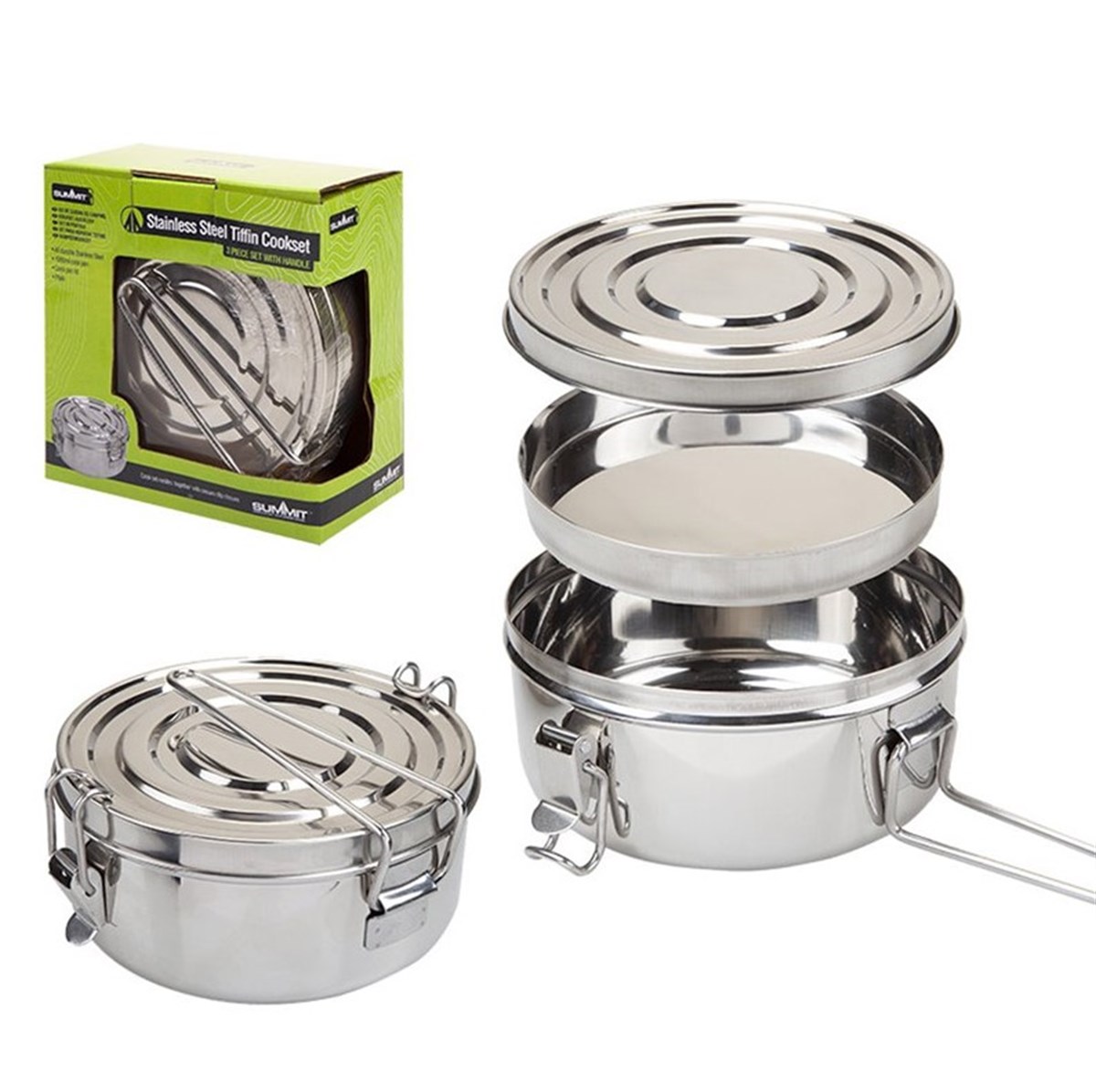 Summit Paslanmaz Çelik 1200Ml.Yemek Seti / 670002