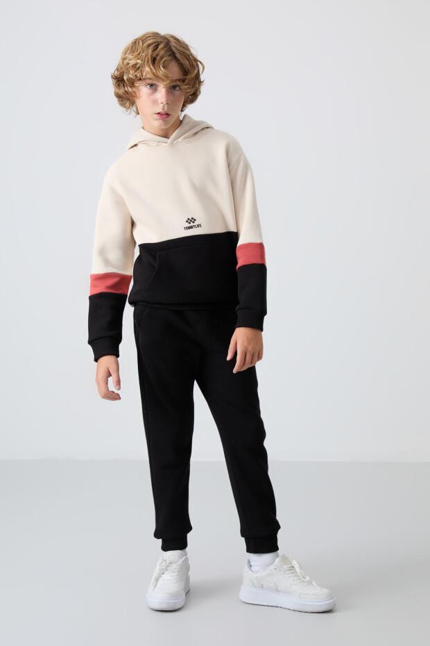 Tommy Life Erkek Çocuk Tam Fermuarlı Jogger Eşofman Takımı