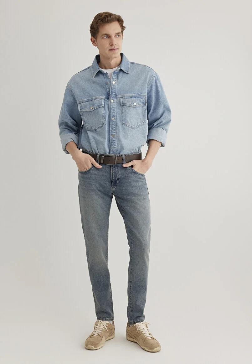 Mavi James Foggy Indigo Classic Erkek Jean 0042489278