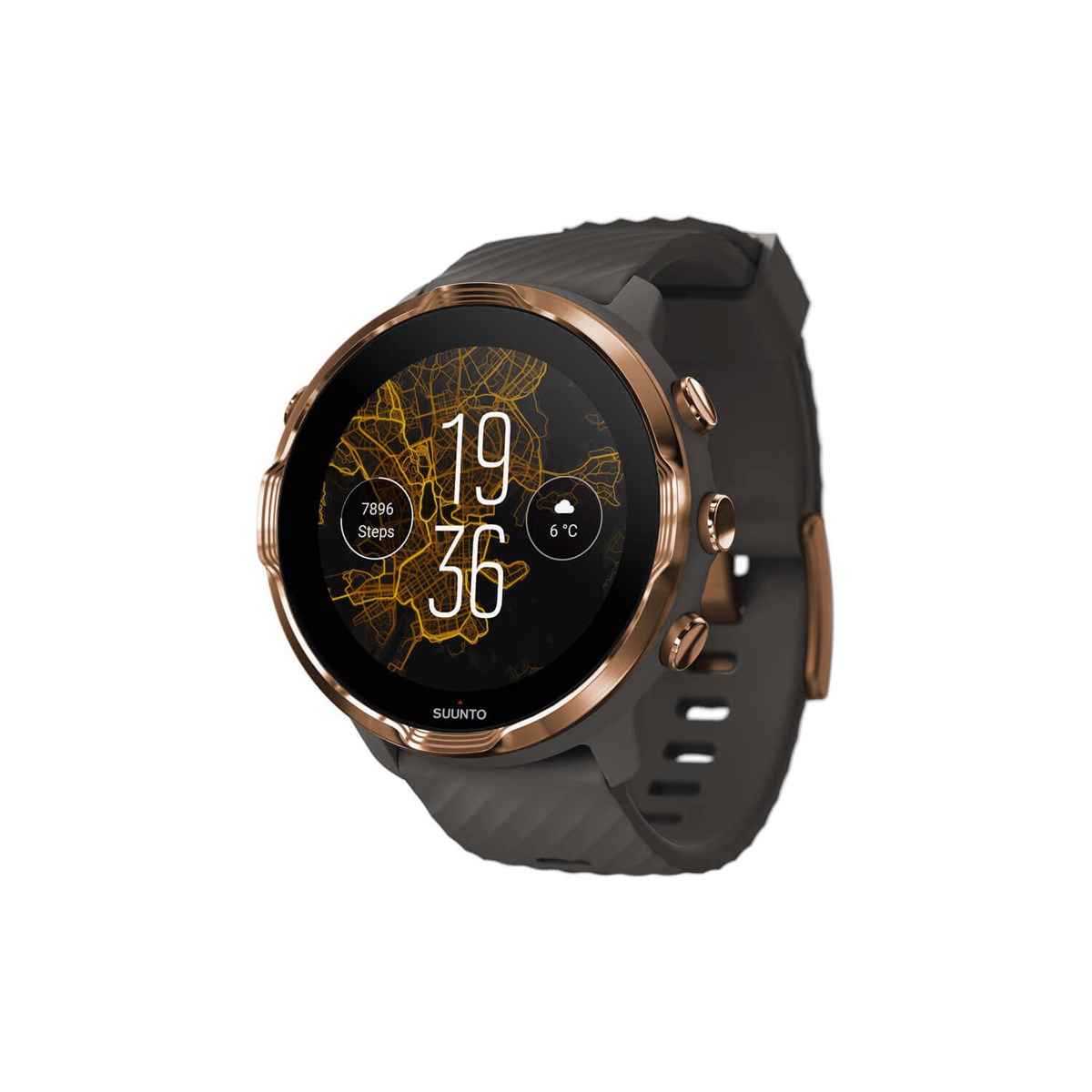 Suunto 7 Graphıte Copper Unisex Kol Saati