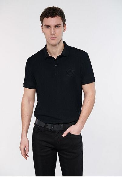 Mavi Polo Tşört Siyah-0610305-900