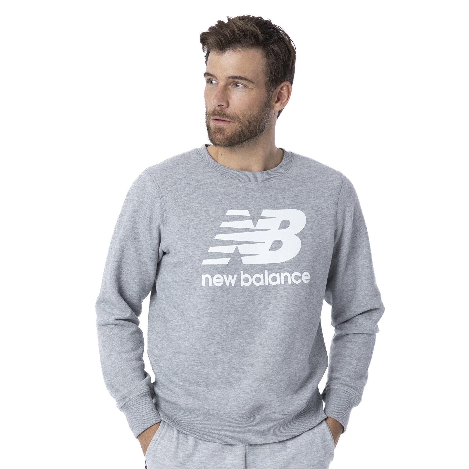 New Balance Erkek Sweatshirt MNC1105-AG