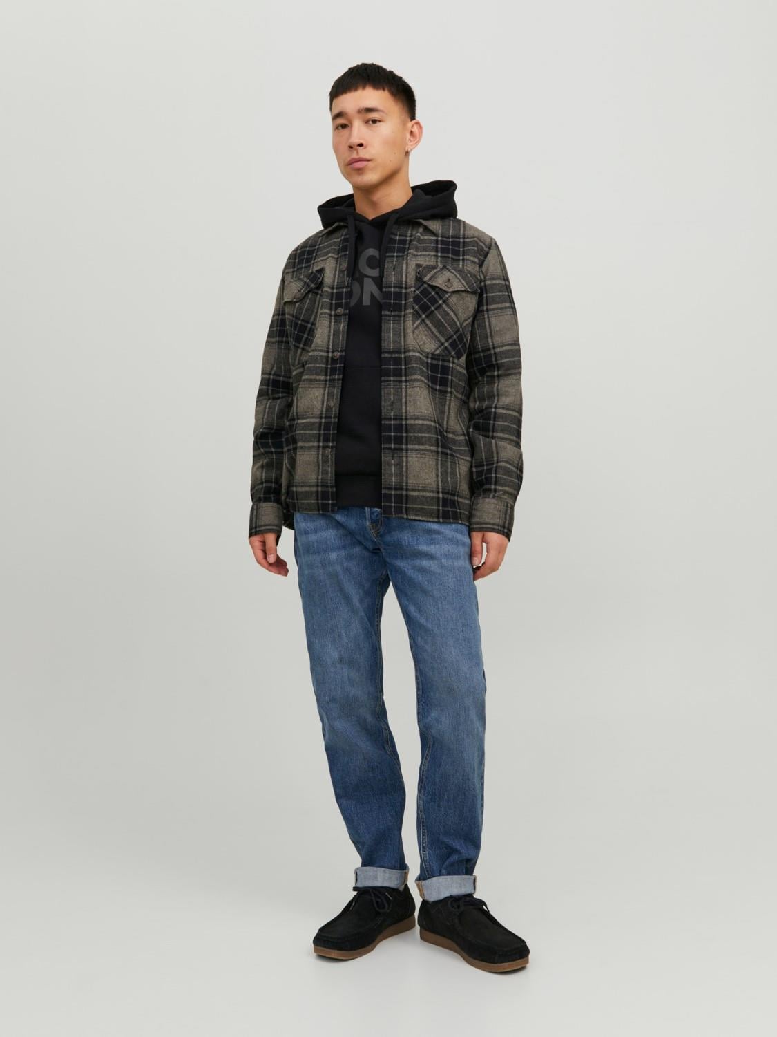 Jack&Jones  Jjeeddıe Overshırt Ls  Erkek Gömlek 12235986