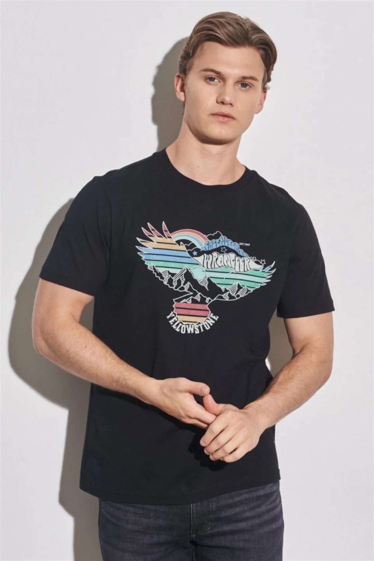 Wrangler Bisiklet Yaka T-shirt W231243001