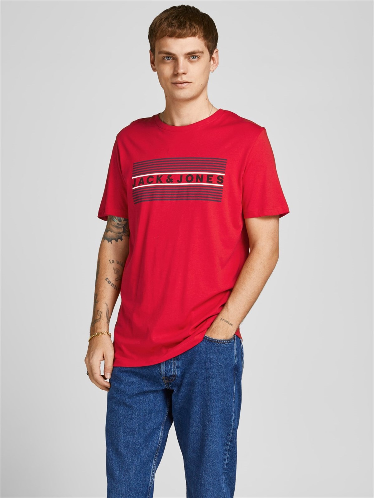 Jack&Jones Jjecorp Logo Tee Ss O-Neck Noos Erkek T-Shirt 12151955