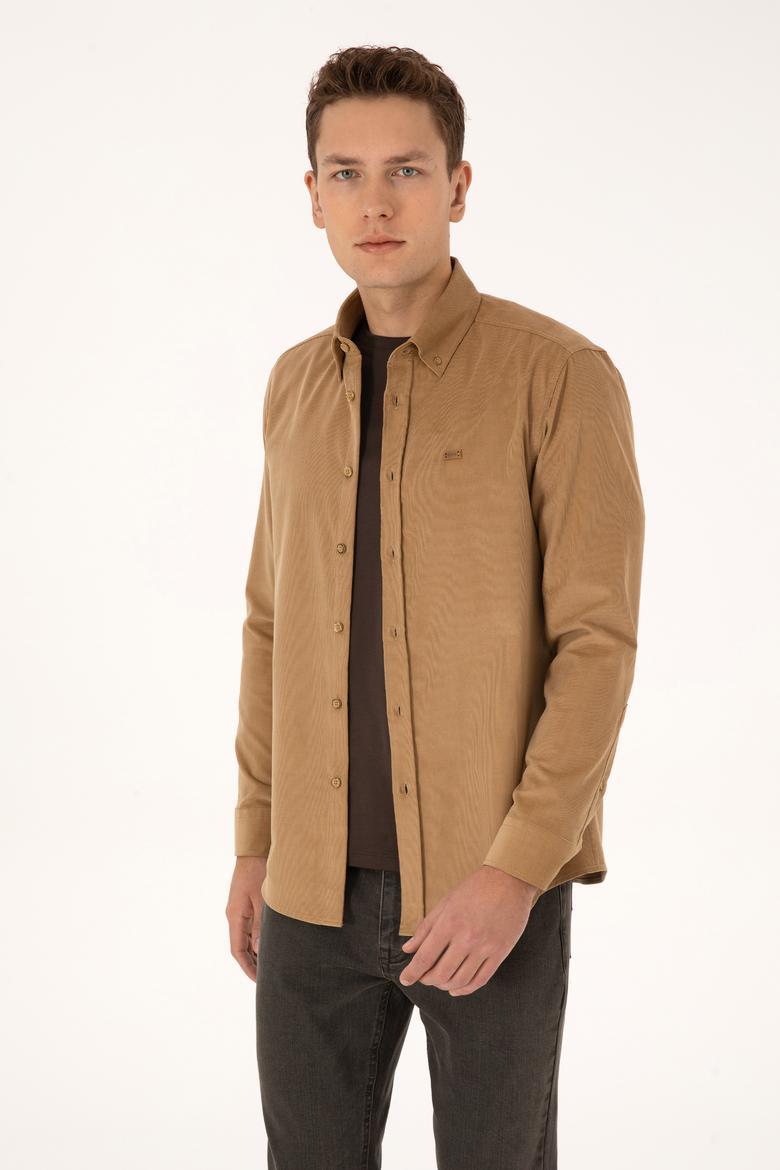 U.S Polo Assn. Erkek Dokuma Gömlek