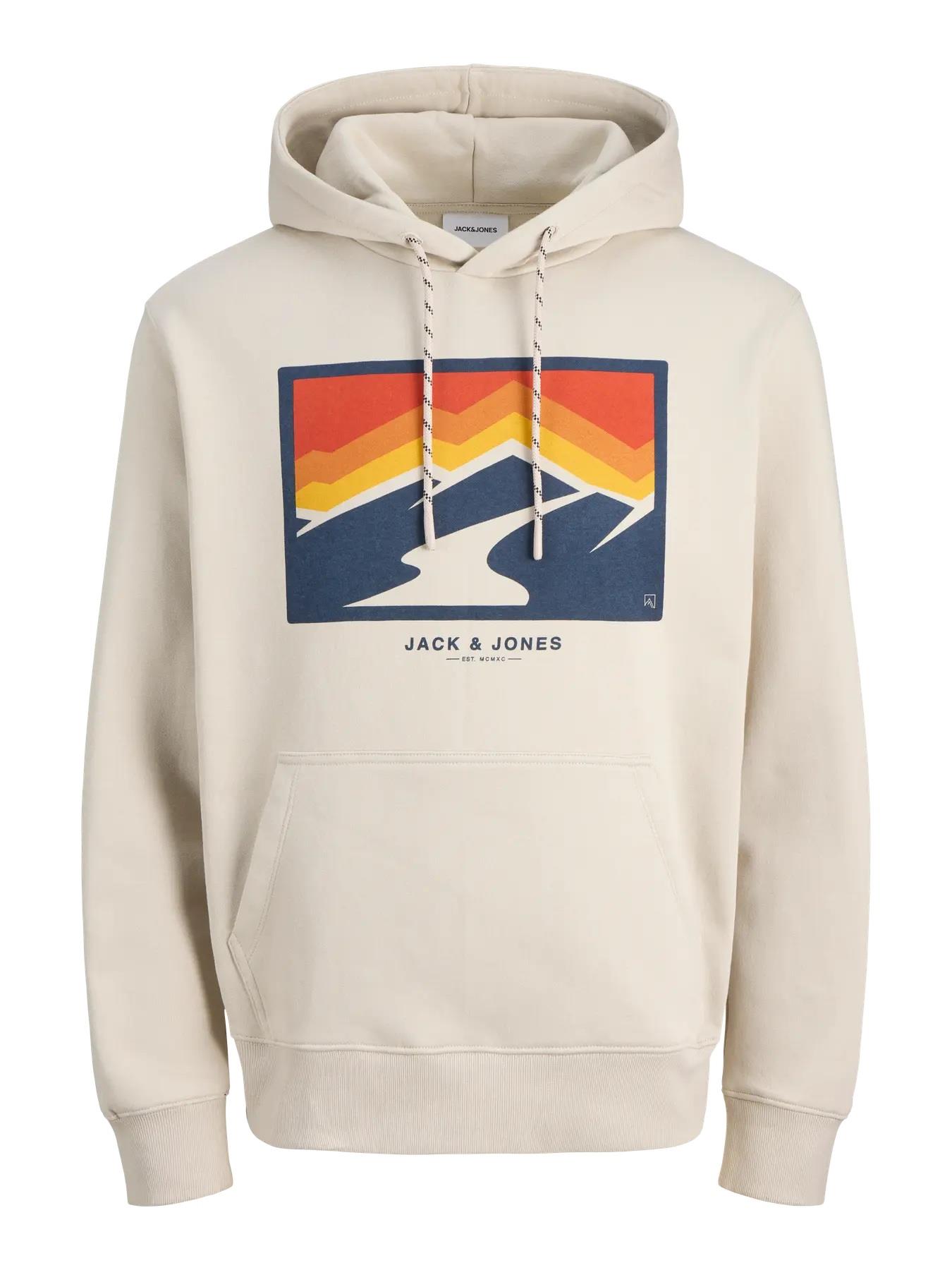 Jack&Jones Jjexplorer Sweat Hood Skı  Erkek Sweatshirt 12286984