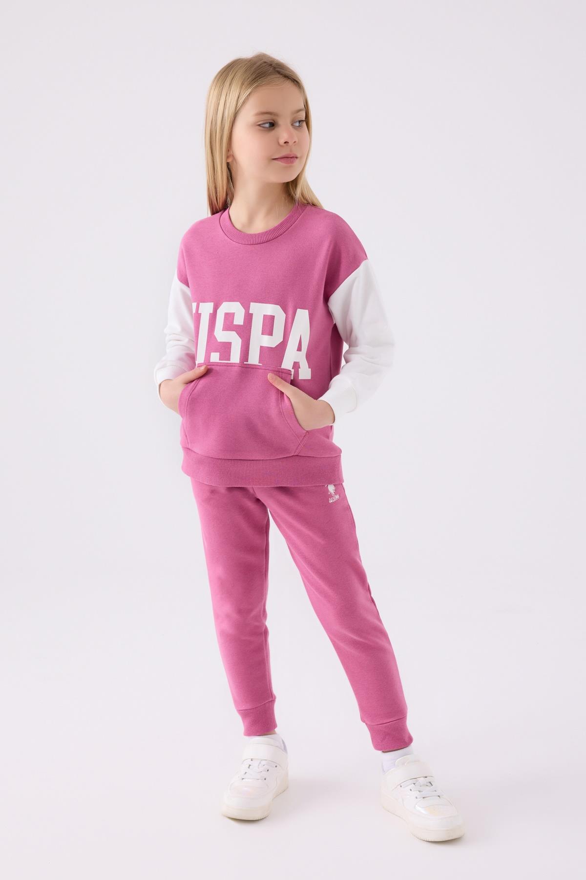 U.S. Polo Assn Kids Kız Çocuk Eşofman Takımı