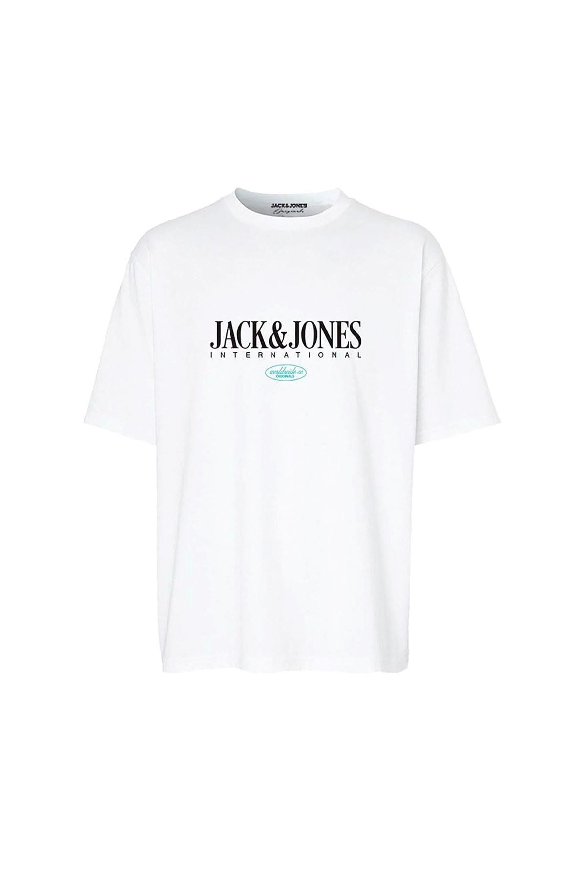 Jack&Jones  Jorlucca Tee Ss Crew Neck 1 Fst Erkek T-Shirt 12255636