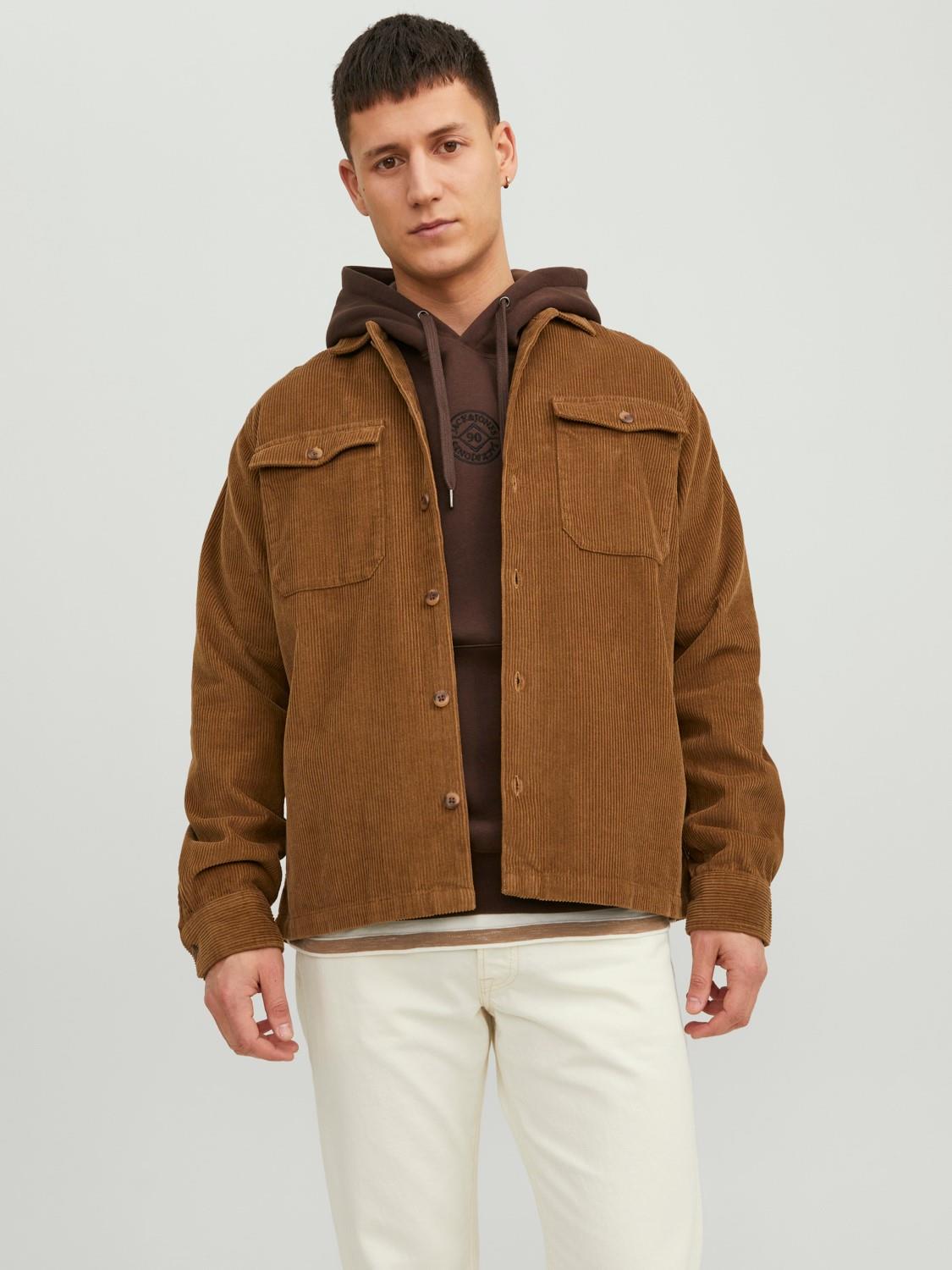 Jack&Jones  Jjedallas Corduroy Overshırt Ls Sn Erkek Gömlek 12235991